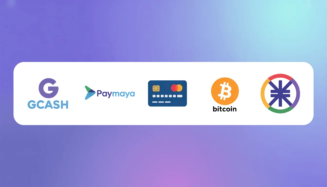 Secure Payment Methods including GCash and PayMaya